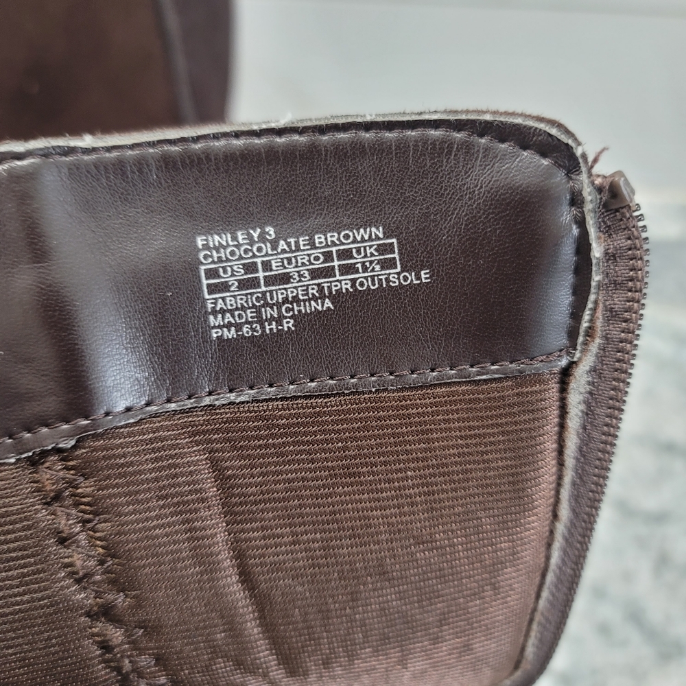 Micheal Kors Finley 3 Chocolate Brown Boots - Picture 12 of 14